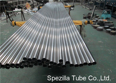 TP304L Bright Annealed precision steel tube ASTM A270 OD / ID 320 Grit Polish