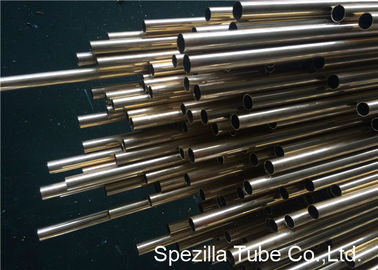 CuZn20Al2As Aluminum Brass Tube , ASME SB395 copper heat exchanger Welding CZ110