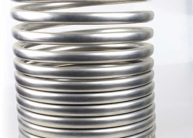 0.5 - 1.0mm WT 38 Stainless Steel Coiled Tubing 20ft ASTM A269 High Precision