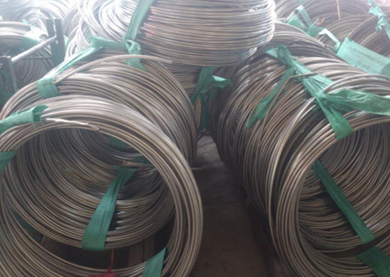 A213 1.65mm Stainless Steel Coiled Tubing For Heat Exchanger